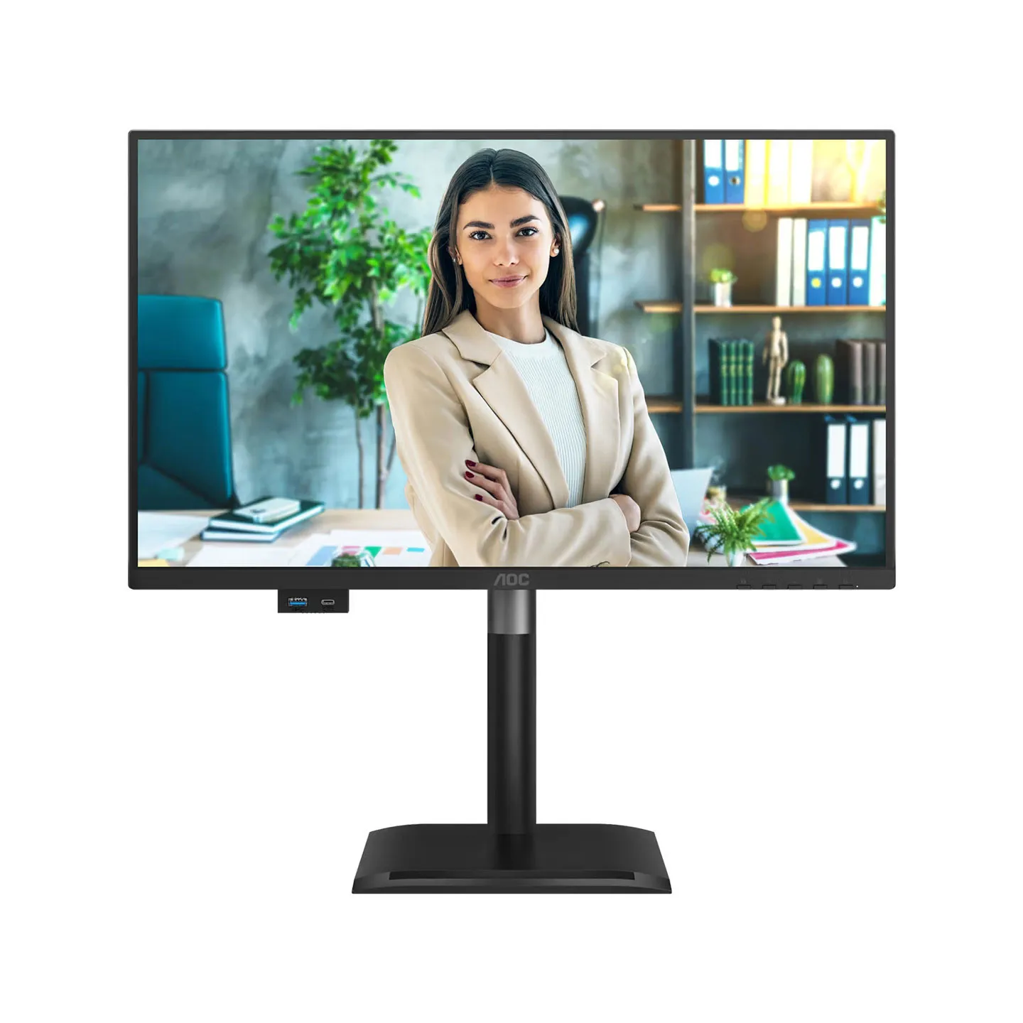 Monitor AOC 23.8'' IPS 120Hz Full HD Wide Frameless 24P4U