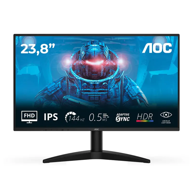 Monitor AOC 23.8'' IPS 144Hz Full HD Wide Frameless 24B36X