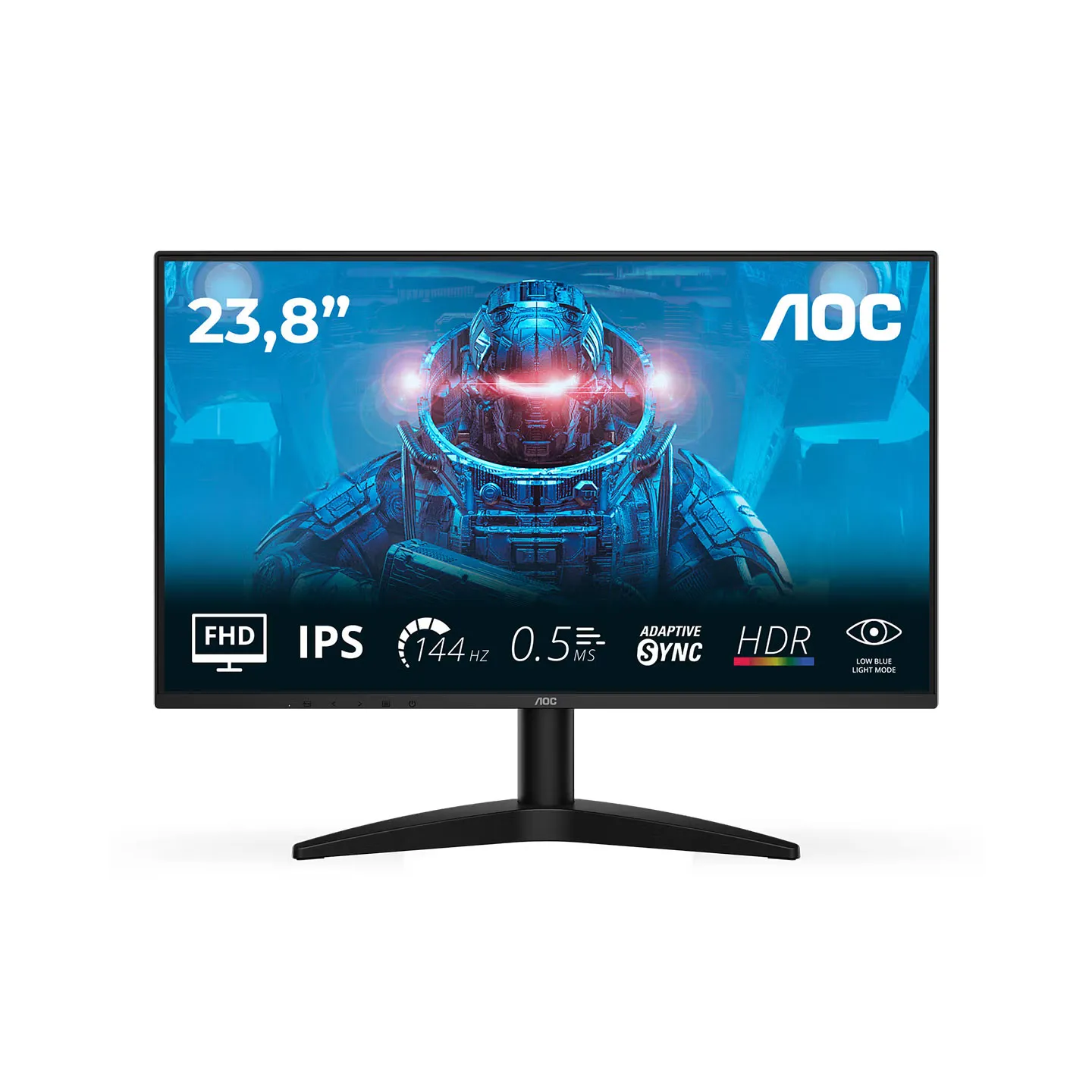 Monitor AOC 23.8'' IPS 144Hz Full HD Wide Frameless 24B36X