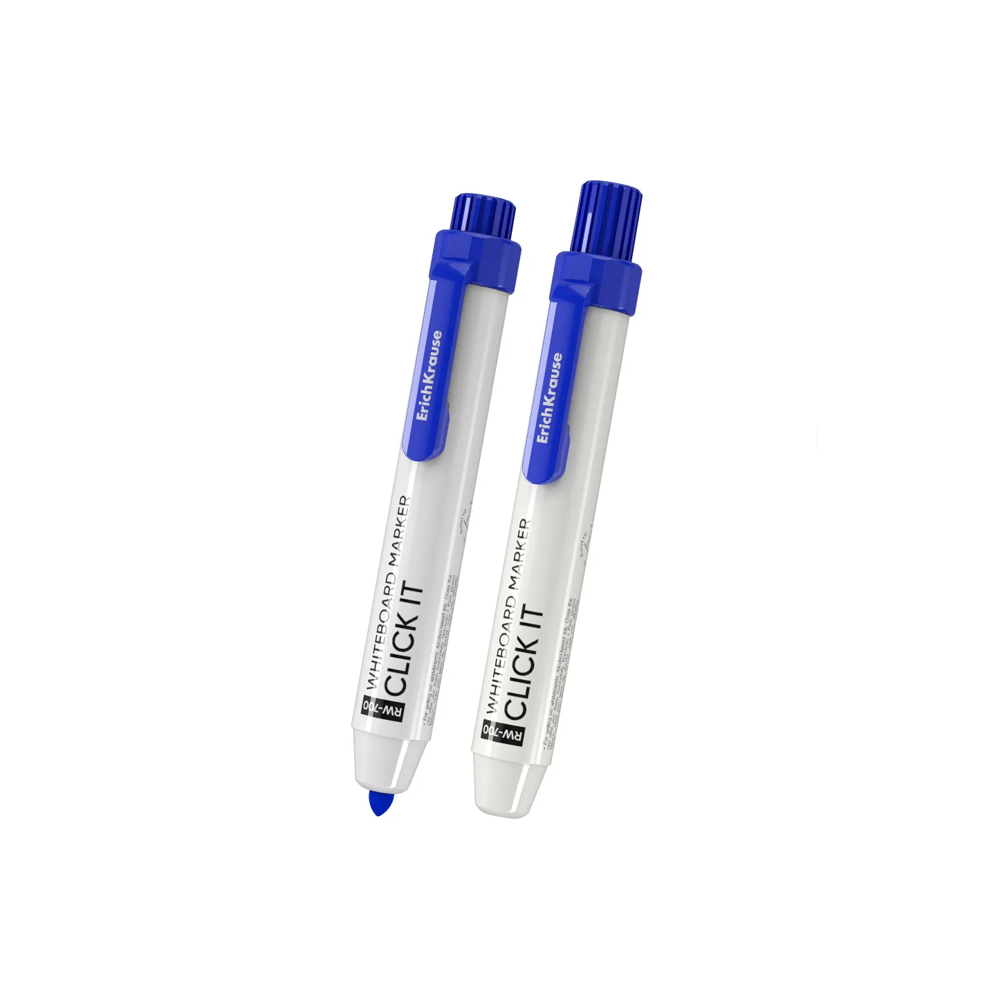 Pennarello Per Lavagna Blu A Scatto RW-700 Click It