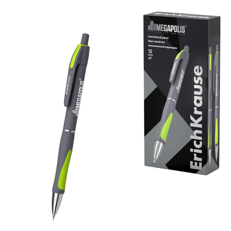 Box Risparmio 12 Matite meccaniche HB MEGAPOLIS Concept