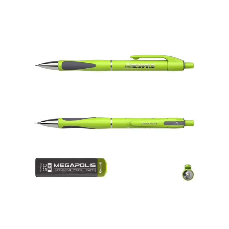Matita meccanica HB ErichKrause MEGAPOLIS Concept 0,7 mm con 20 Mine