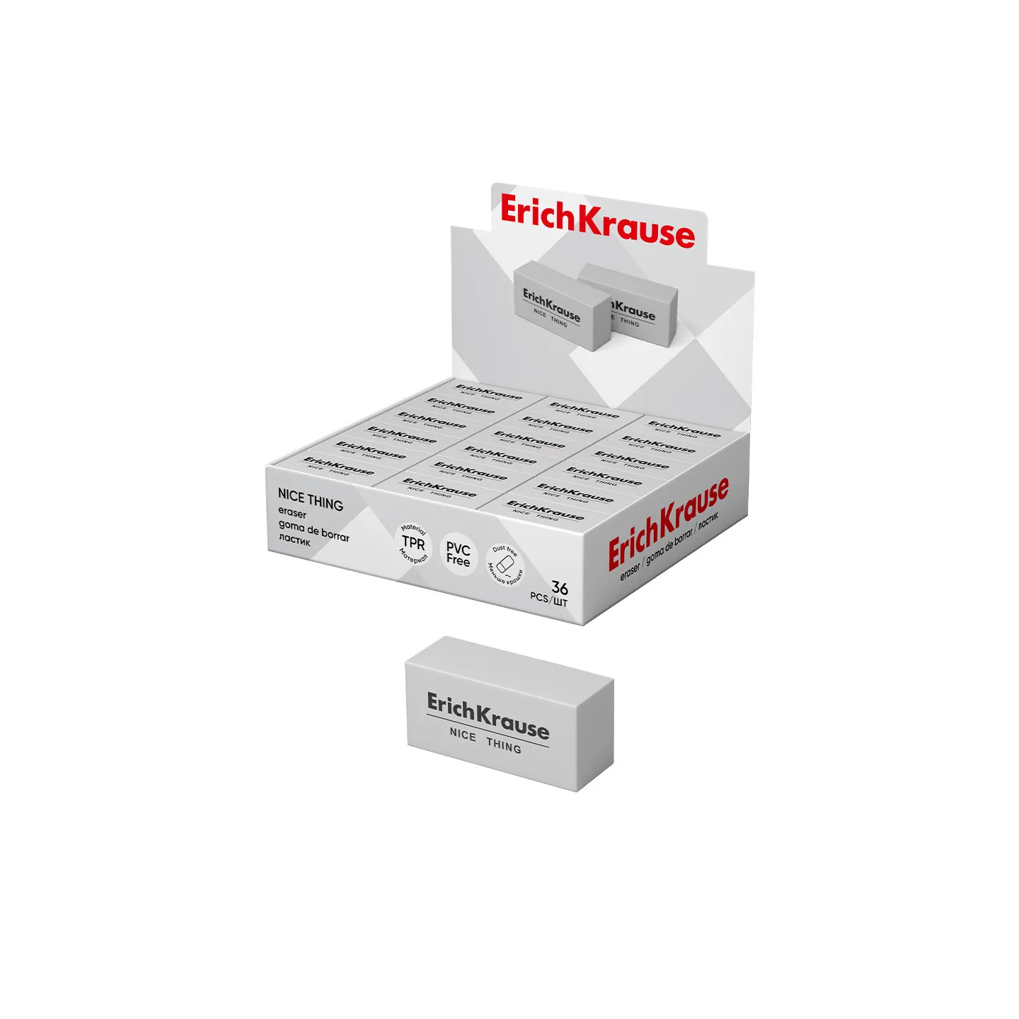 Display Box da 36 Gomme per Cancellare ErichKrause Nice Thing