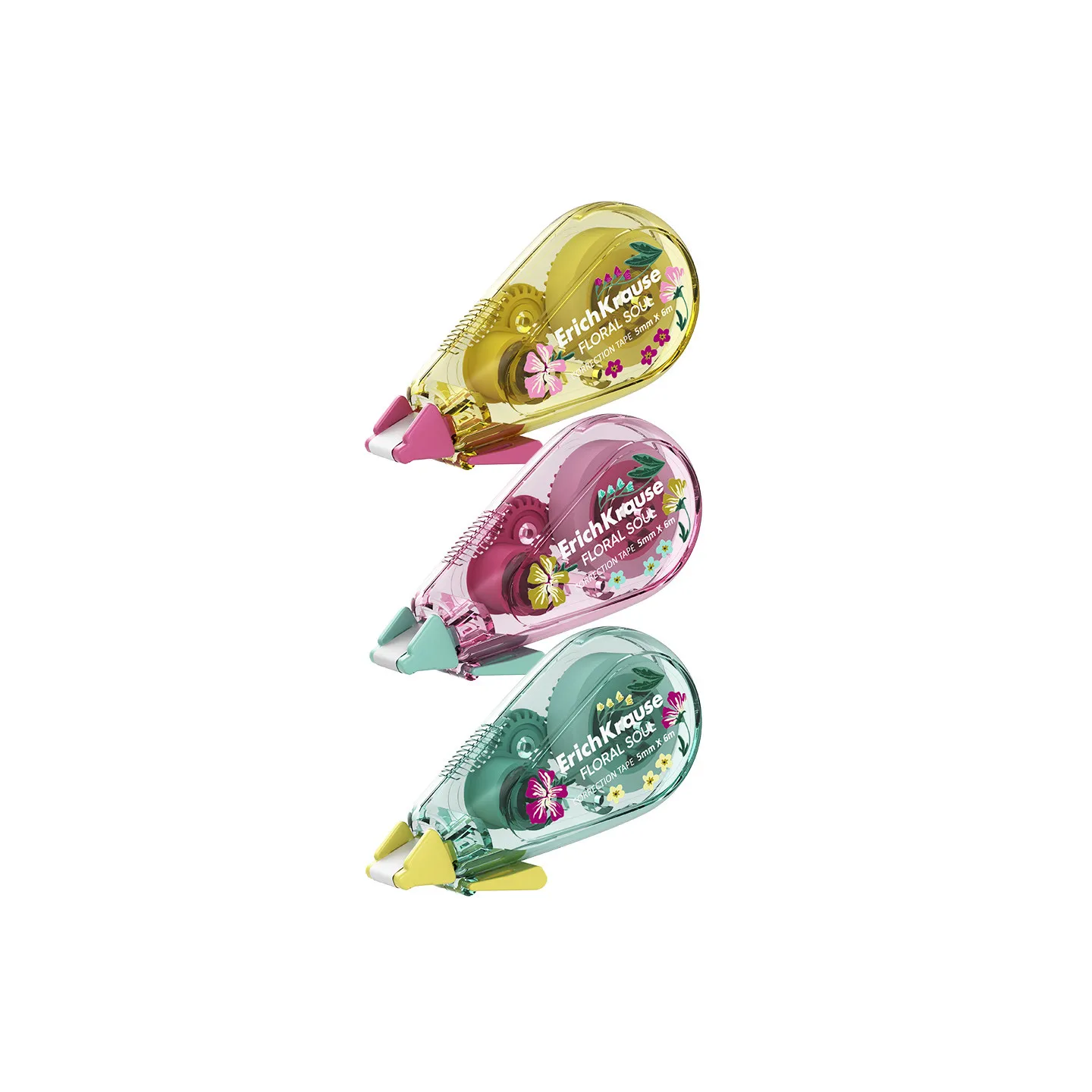 Nastro Correttore ErichKrause Floral Soul da 5 mm x 6 m