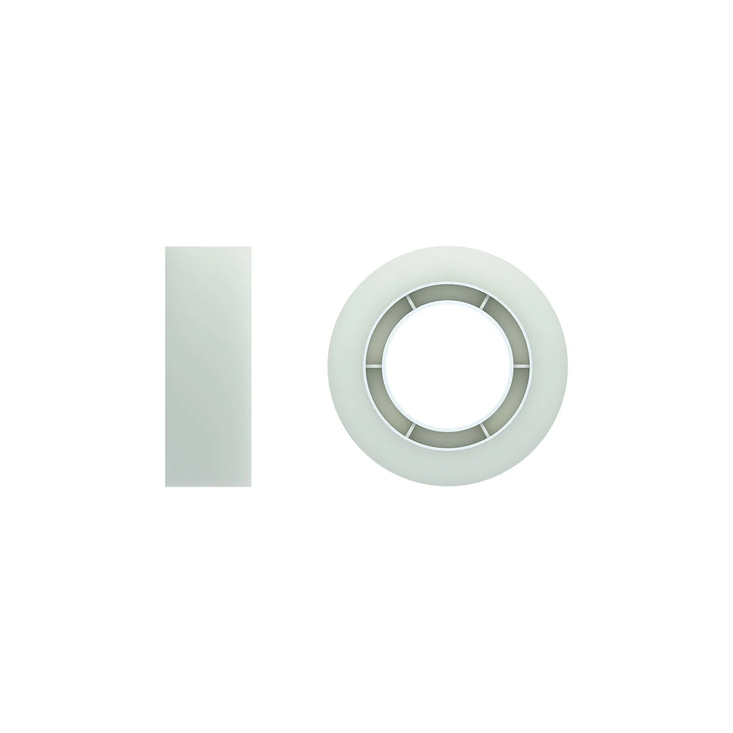 Nastro Adesivo Trasparente Opaco ErichKrause Invisible 18 mm x 20 m