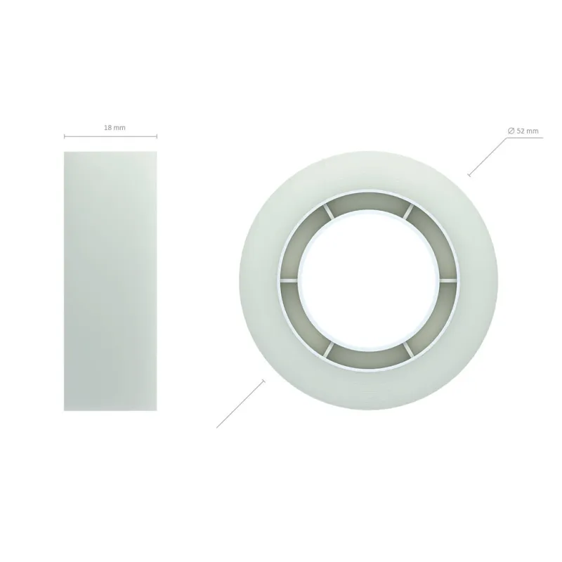 Nastro Adesivo Trasparente Opaco ErichKrause Invisible 18 mm x 20 m