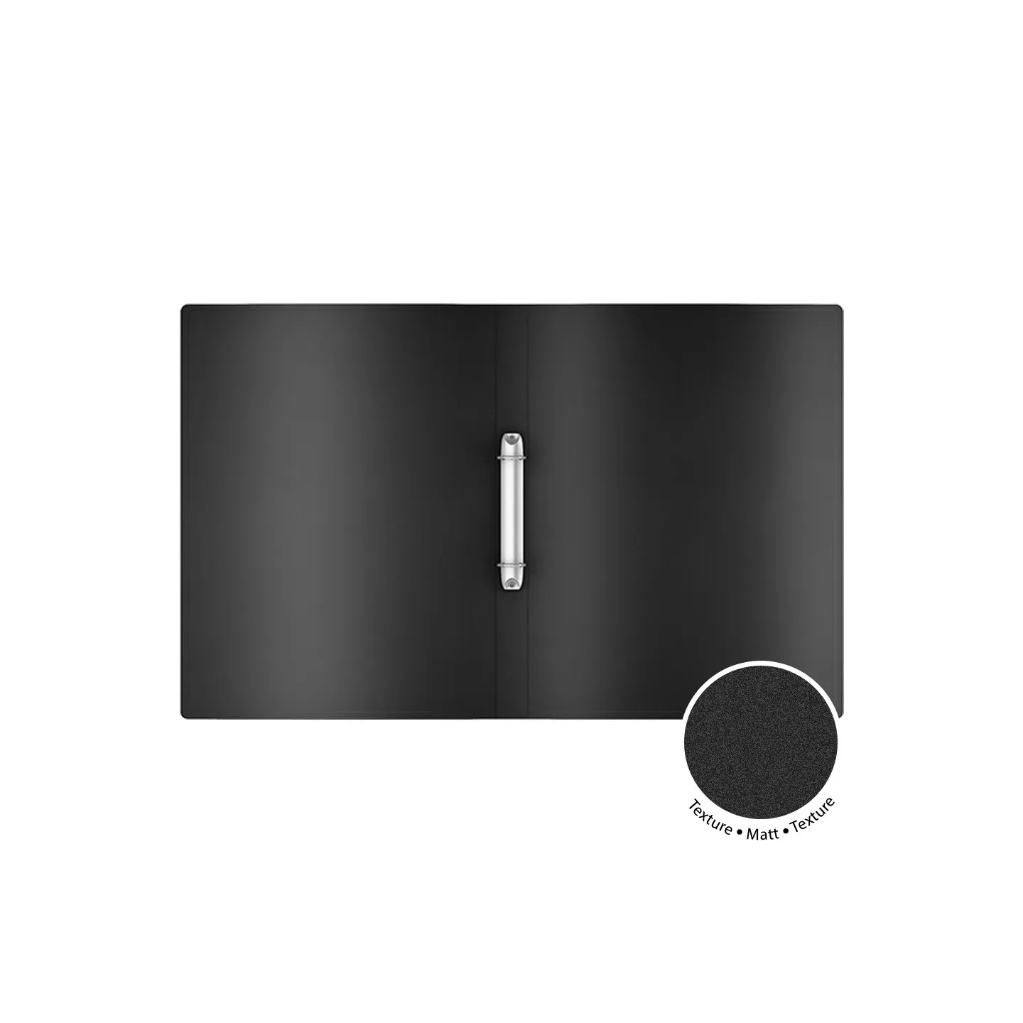 Box Risparmio 4 Raccoglitore A4 2 Anelli ErichKrause Matt Classic Nero