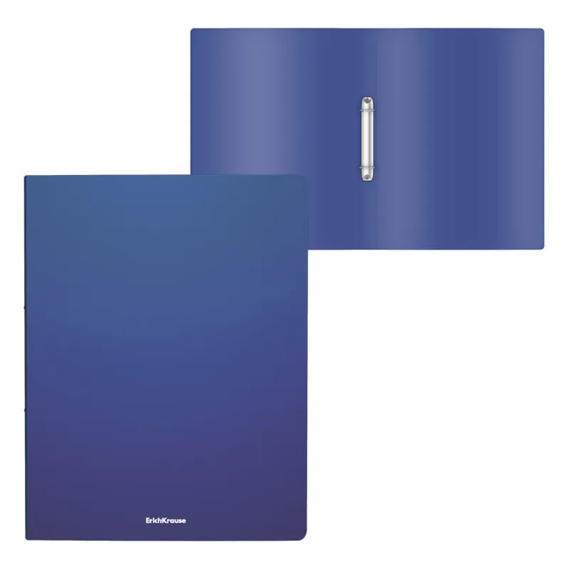 Box Risparmio 4 Raccoglitore A4 2 Anelli ErichKrause Matt Classic Blu