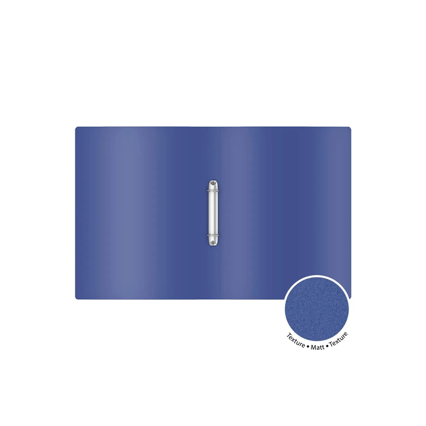 Box Risparmio 4 Raccoglitore A4 2 Anelli ErichKrause Matt Classic Blu