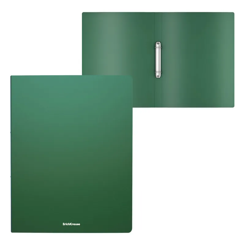 Box Risparmio 4 Raccoglitore A4 2 Anelli ErichKrause Matt Classic Verde