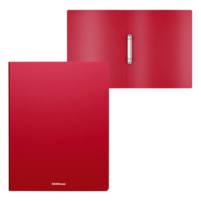 Box Risparmio 4 Raccoglitore A4 2 Anelli ErichKrause Matt Classic Rosso