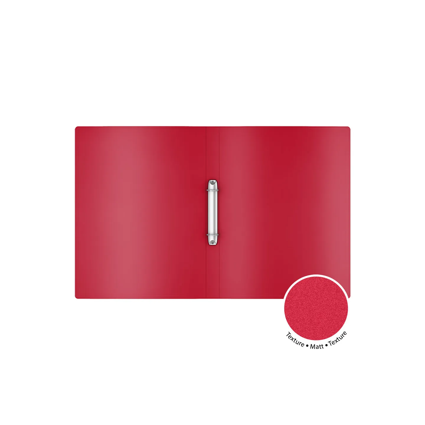 Box Risparmio 4 Raccoglitore A4 2 Anelli ErichKrause Matt Classic Rosso