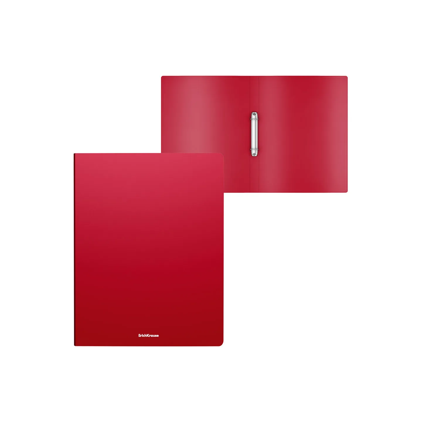 Raccoglitore A4 2 Anelli ErichKrause Matt Classic Rosso