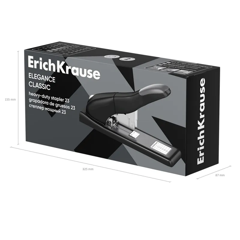 Cucitrice Alti Spessori N. 23 ErichKrause Elegance Classic Nera