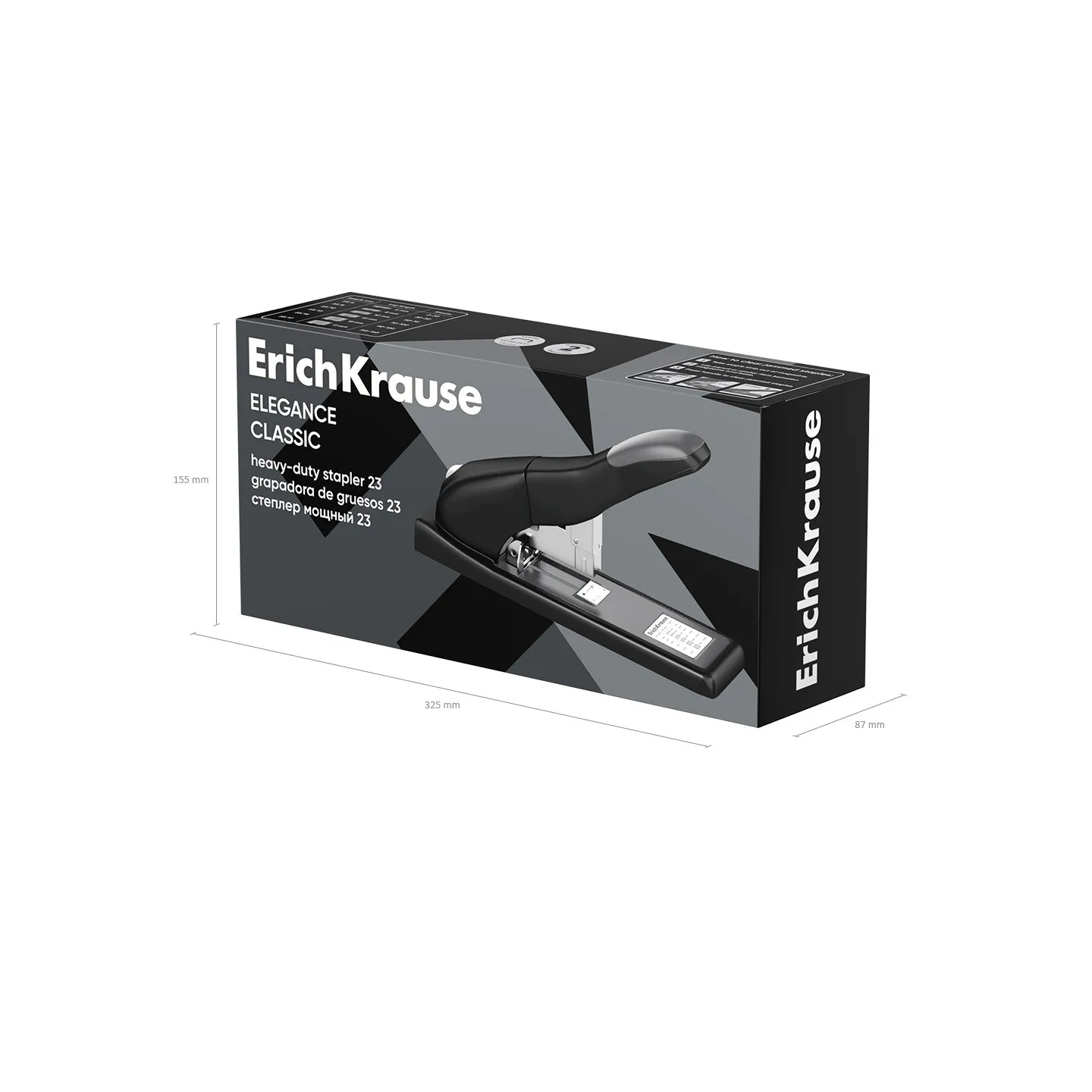 Cucitrice Alti Spessori N. 23 ErichKrause Elegance Classic Nera