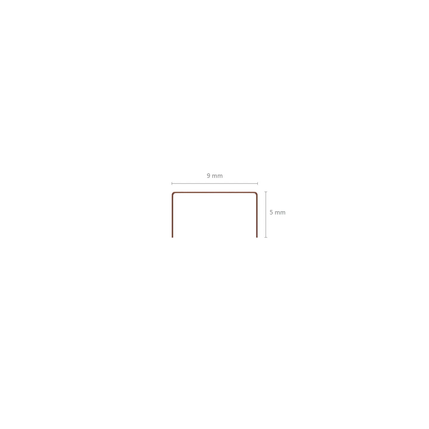 Punti Metallici Bronzati n° 10 ErichKrause - 20000 punti zincati