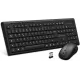 Tastiera e Mouse Cordless Atlantis Land Combo P013-AX280G+M