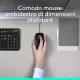 Combo Tastiera e Mouse Kit Logitech MK120 Con Cavo SUB Plug-And-Play Nero