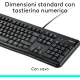 Combo Tastiera e Mouse Kit Logitech MK120 Con Cavo SUB Plug-And-Play Nero