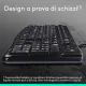 Tastiera Logitech K120 Con Cavo Plug-and-Play Nera