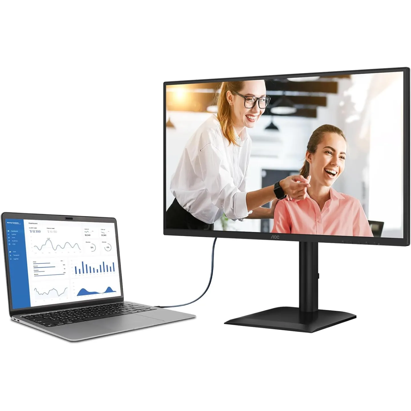 Monitor AOC 27'' IPS 120Hz Full HD Wide Frameless Q27E4U