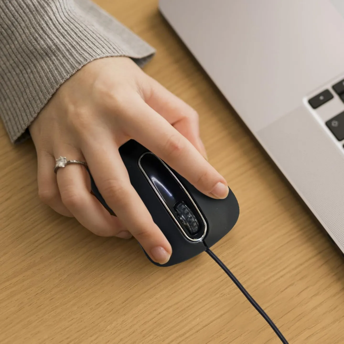 Mouse USB Atlantis P009 Optistar USB OTTICO