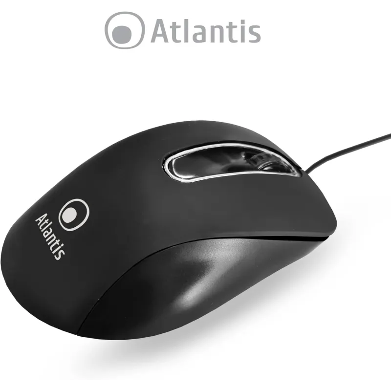 Mouse USB Atlantis P009 Optistar USB OTTICO
