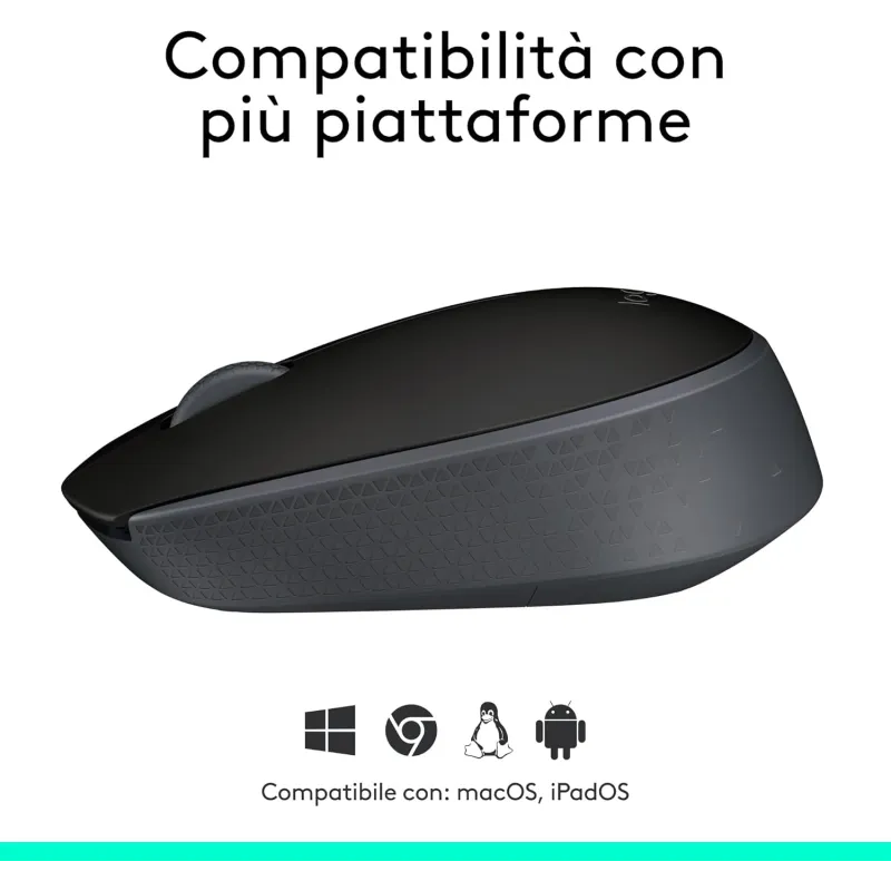 Mouse Logitech B170 Wireless Ottico
