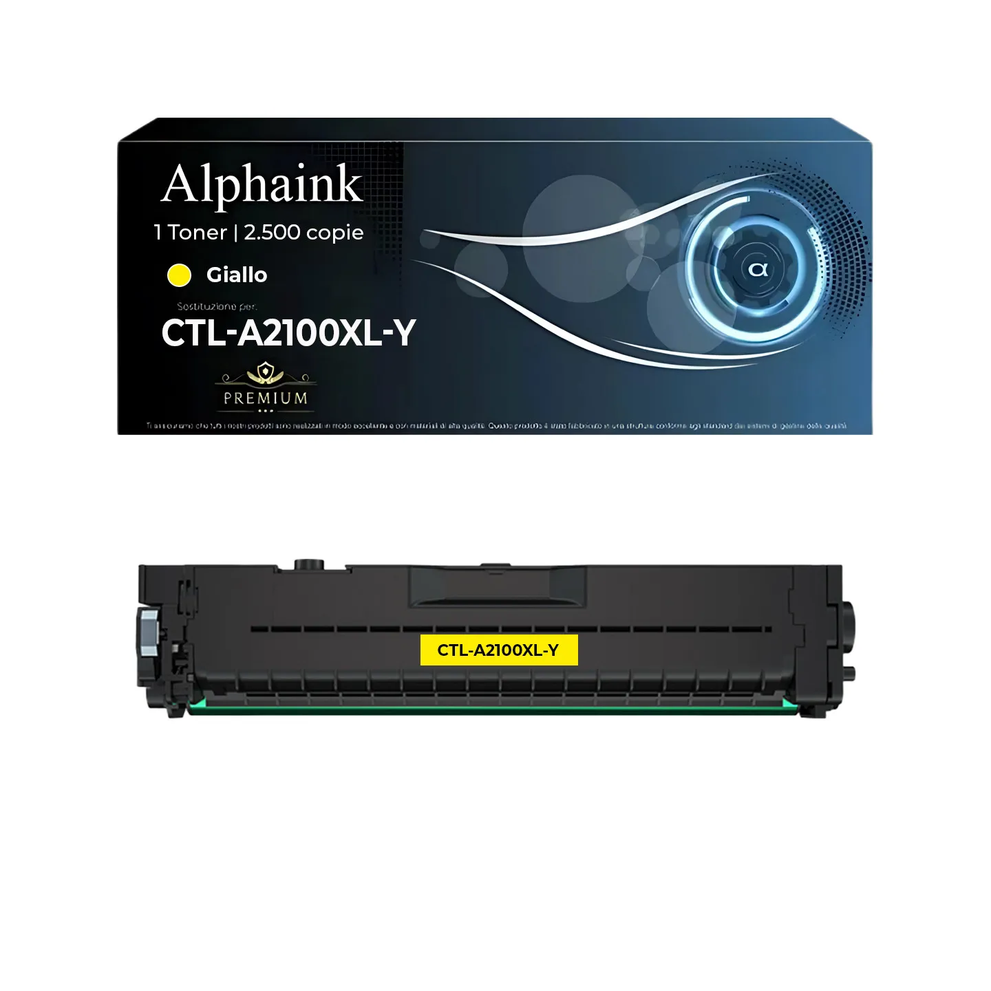 Toner Giallo Alta Capacità CTL-A2100XL-Y Compatibile Pantum