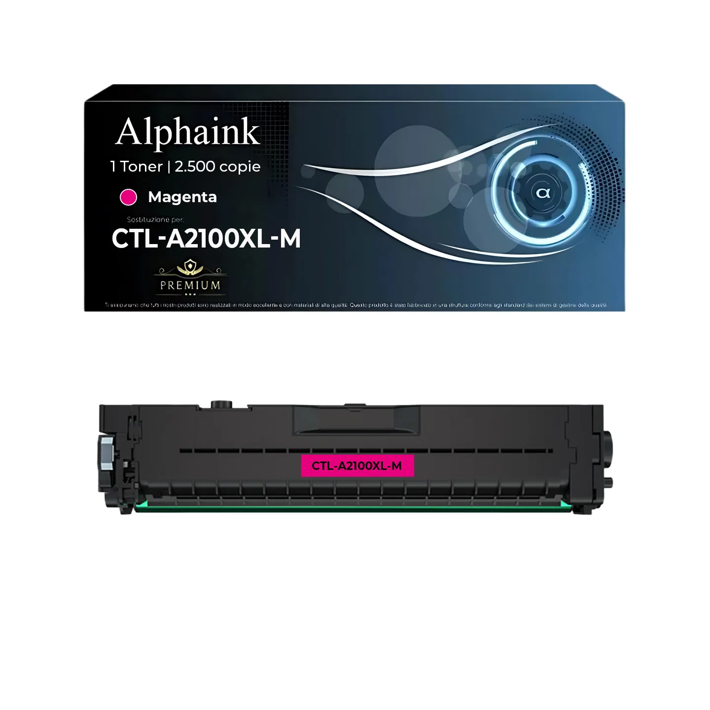 Toner Magenta Alta Capacità CTL-A2100XL-M Compatibile Pantum