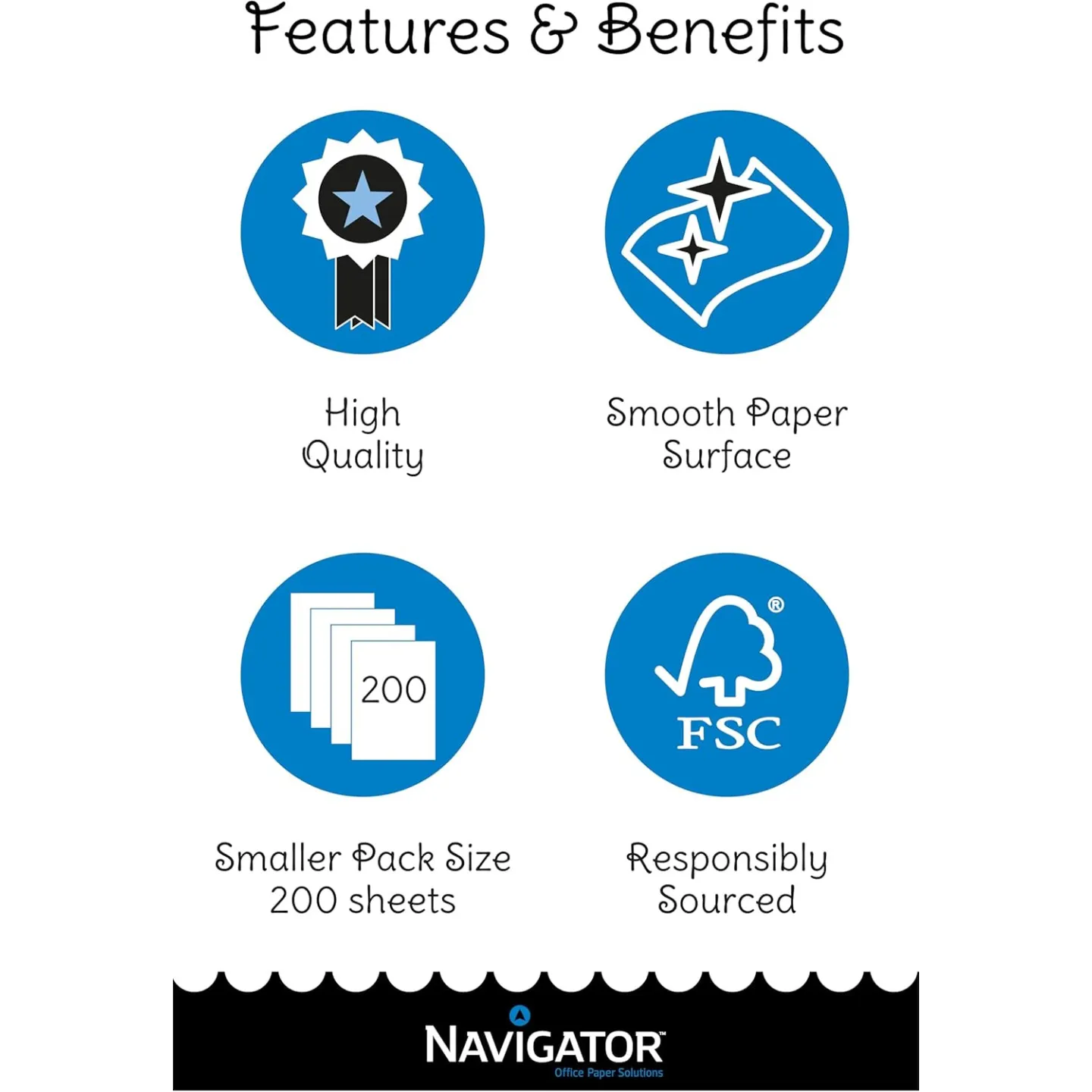 Navigator Home Pack 2X A4 90 gr - 1 risma da 200 fogli