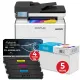 BUNDLE ALL INCLUSIVE Pantum CM2100ADW Multifunzione a Colori