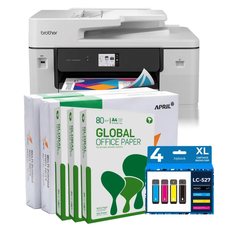 Bundle ALL INCLUSIVE Brother MFC-J6760DW con carta A3 e A4