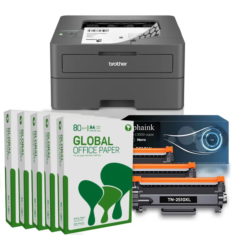 Bundle ALL INCLUSIVE Brother HL-L2445DW