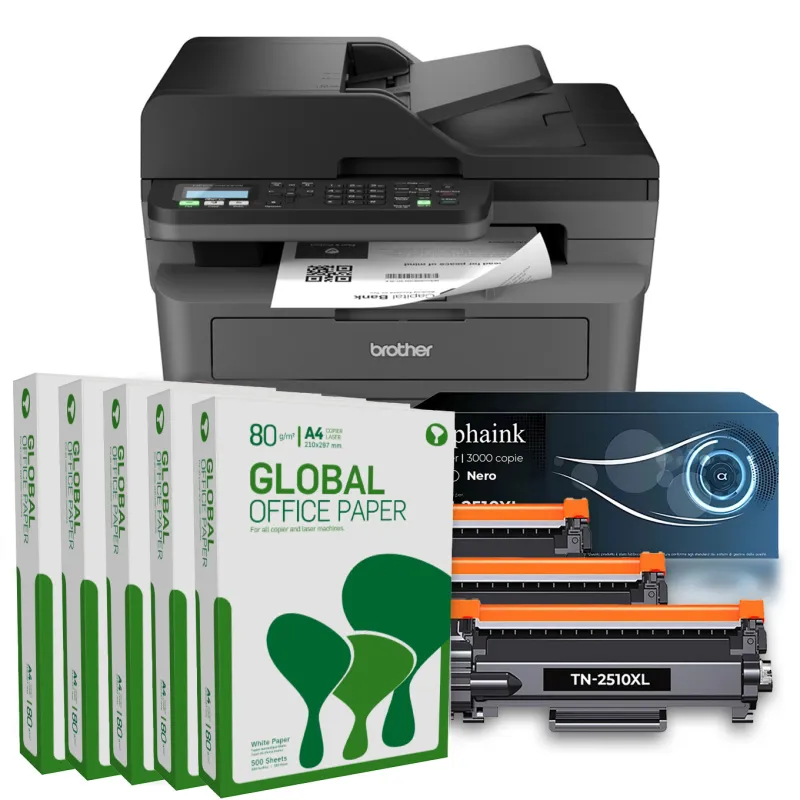 Bundle ALL INCLUSIVE Brother MFC-L2800DW