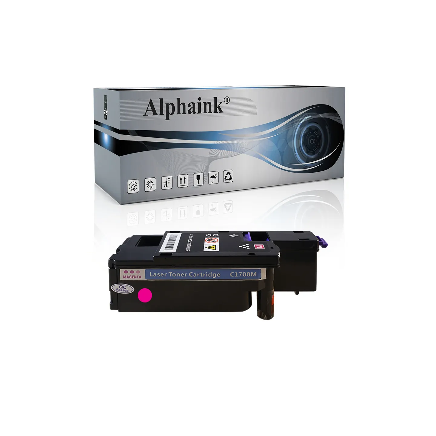 Toner compatibile per EPSON C1700M | Alphaink - Qualità e Risparmio