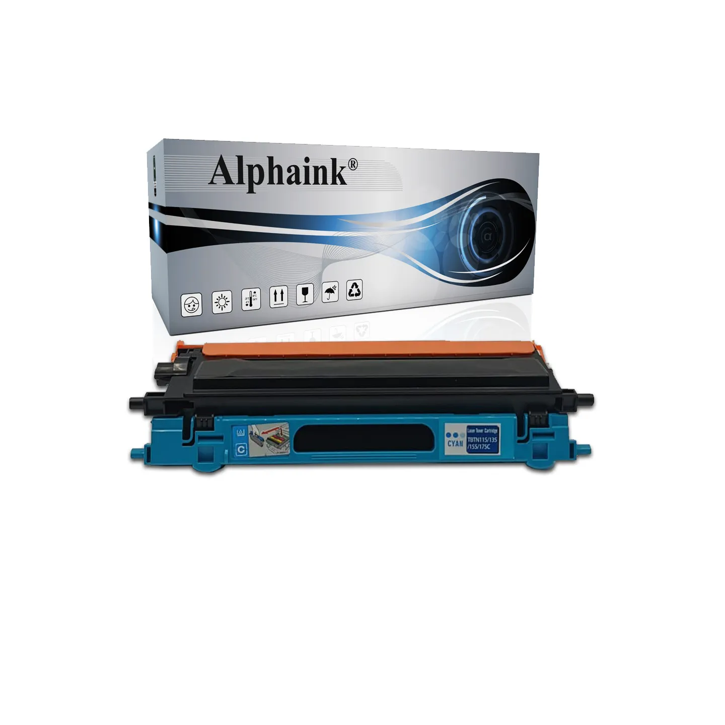 Toner compatibile per BROTHER TN135C | Alphaink - Qualità e Risparmio