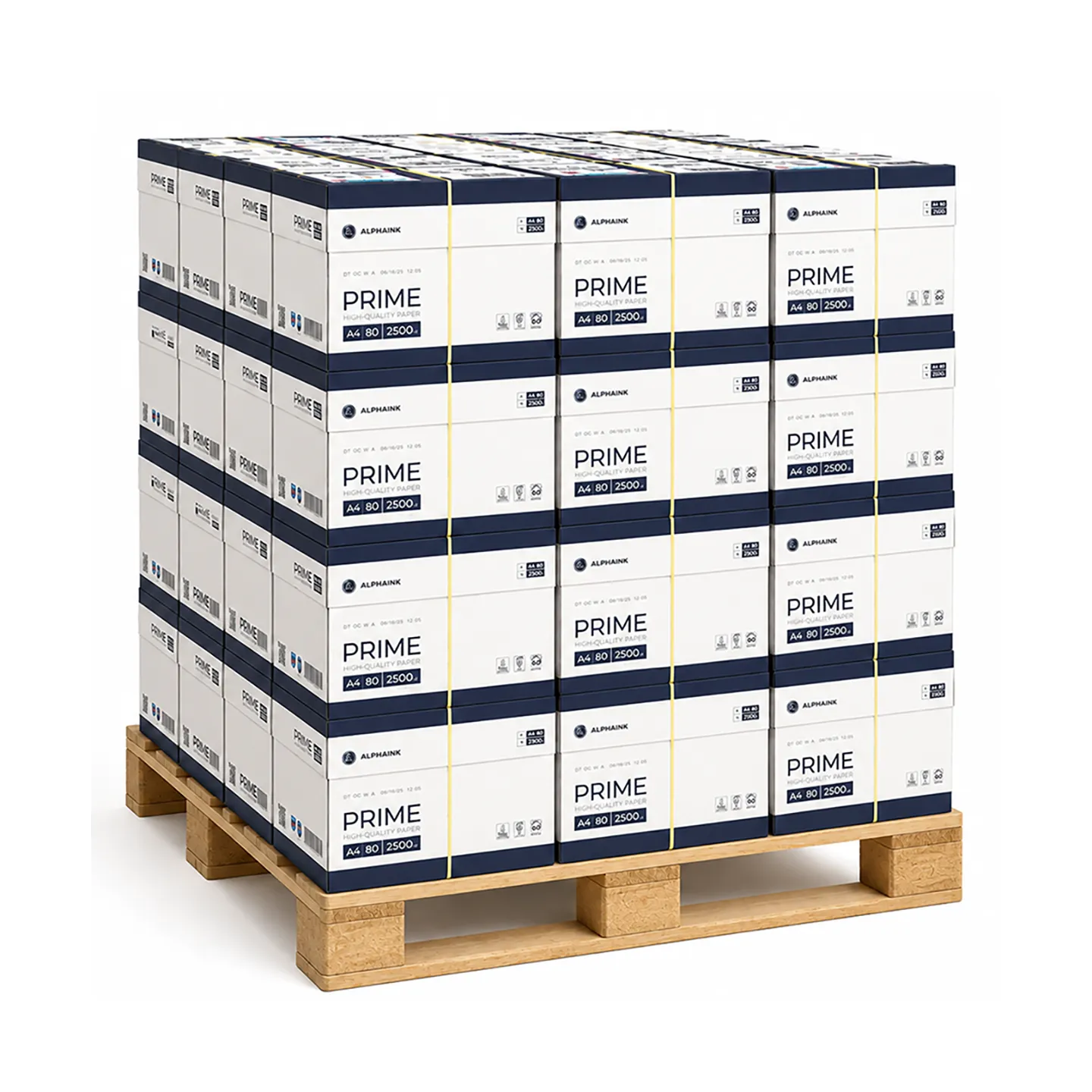 Bancale da 240 Risme Carta A4 80 gr Alphaink Prime