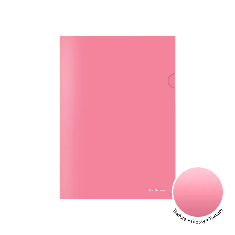 Cartelline a L Colorate A4 ErichKrause Glossy Pastel 12 pz