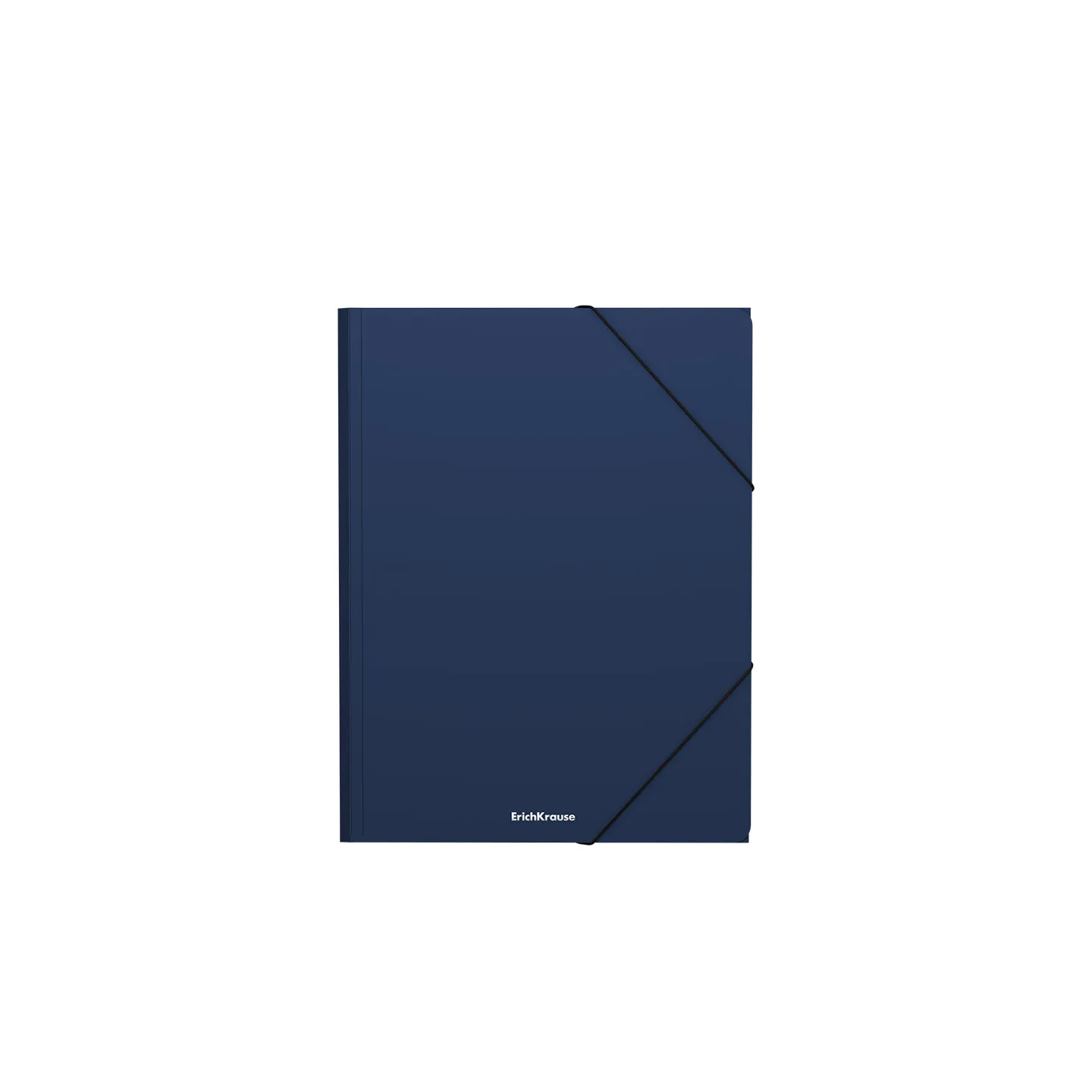 Box 4 Cartelline con Elastico ErichKrause Matt Classic A4 Blu