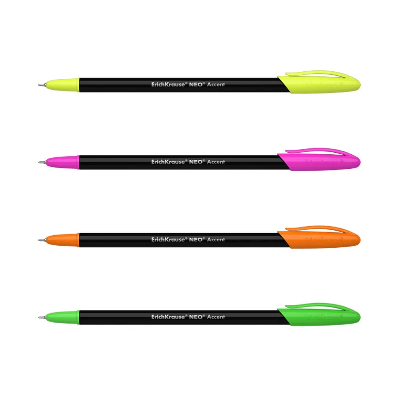 Conf. 50 Penne a Sfera Blu ErichKrause Neo Stick Accent
