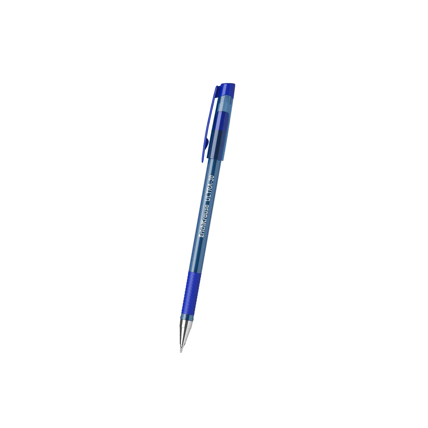 Penna a sfera Blu ErichKrause ULTRA-30 Stick & Grip Original