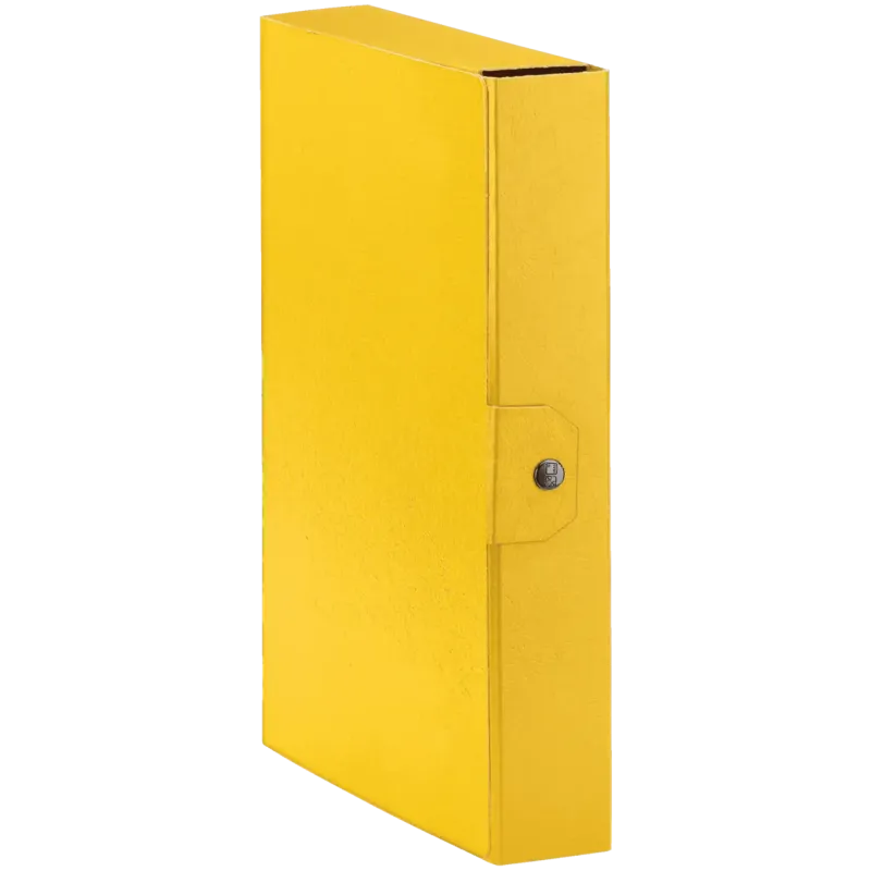 Esselte C26 EUROBOX Cartella per Progetti - Dorso 6 cm - Giallo