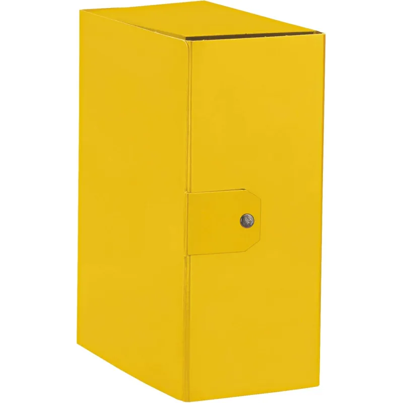 Esselte C35 EUROBOX Cartella per Progetti - Dorso 15 cm - Giallo