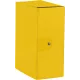 Esselte C35 EUROBOX Cartella per Progetti - Dorso 15 cm - Giallo