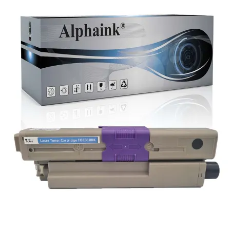 Toner compatibile per OKI SYSTEM OKIC310BK | Alphaink - Qualità e Risparmio