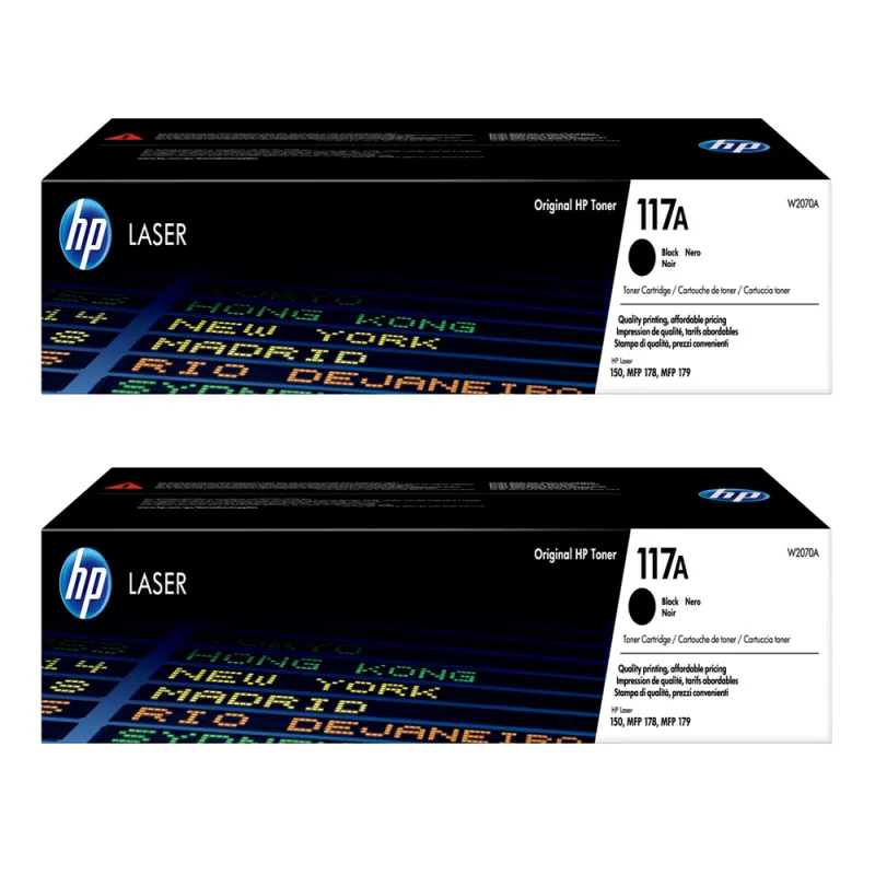 Kit 2 Toner originale HP  W2070A | Alphaink - Qualità e Risparmio