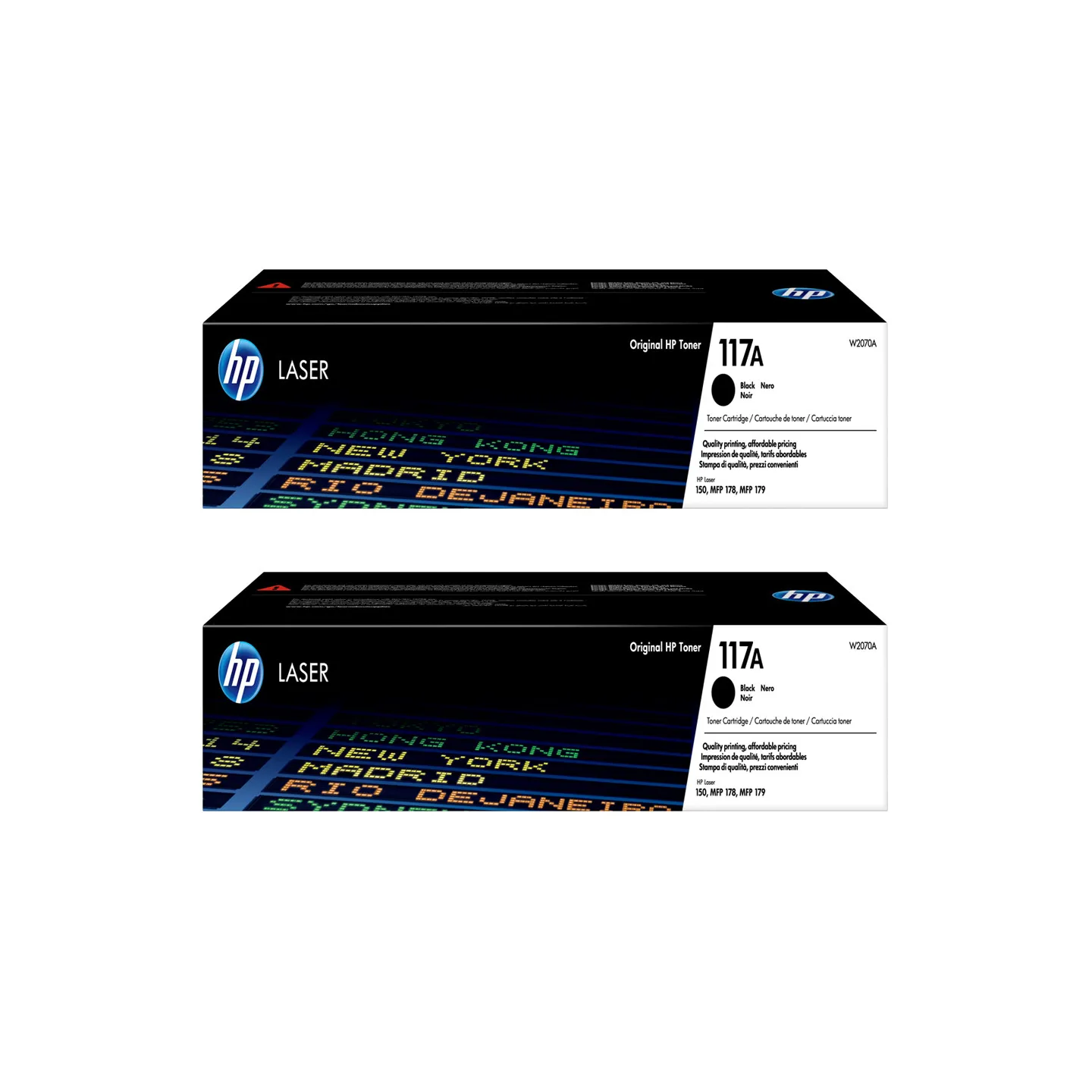 Kit 2 Toner originale HP  W2070A | Alphaink - Qualità e Risparmio