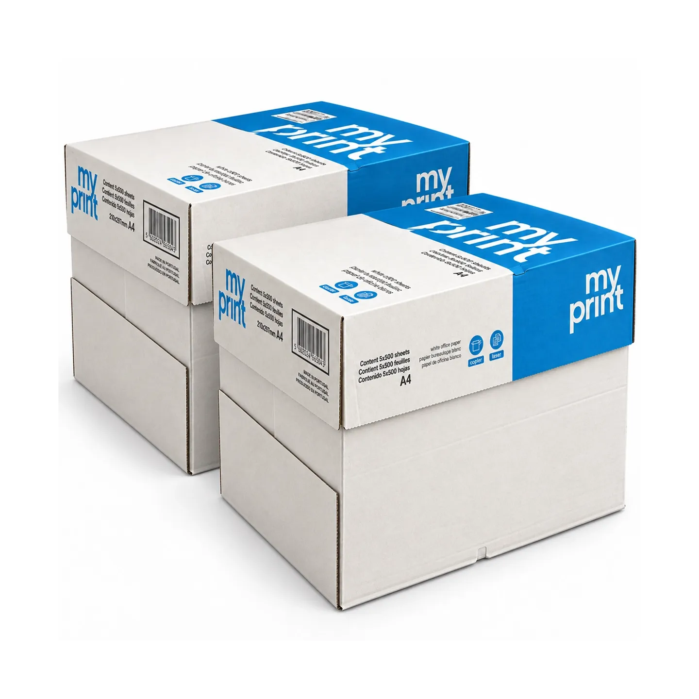 Pacco da 10 Risme Carta A4 My Print Navigator 75 gr - 5000 Fogli