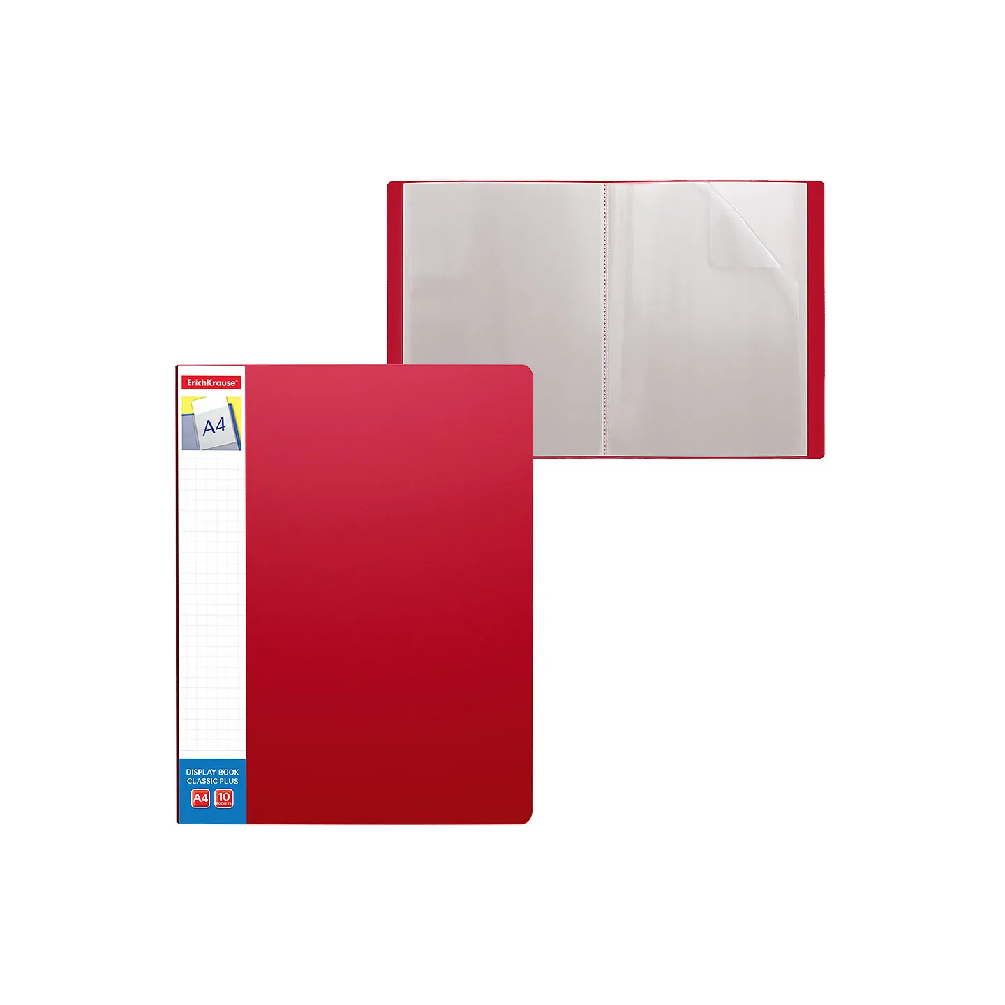 Portalistino ErichKrause Diamond A4 30 Buste Trasparenti - Conf. 3 pz